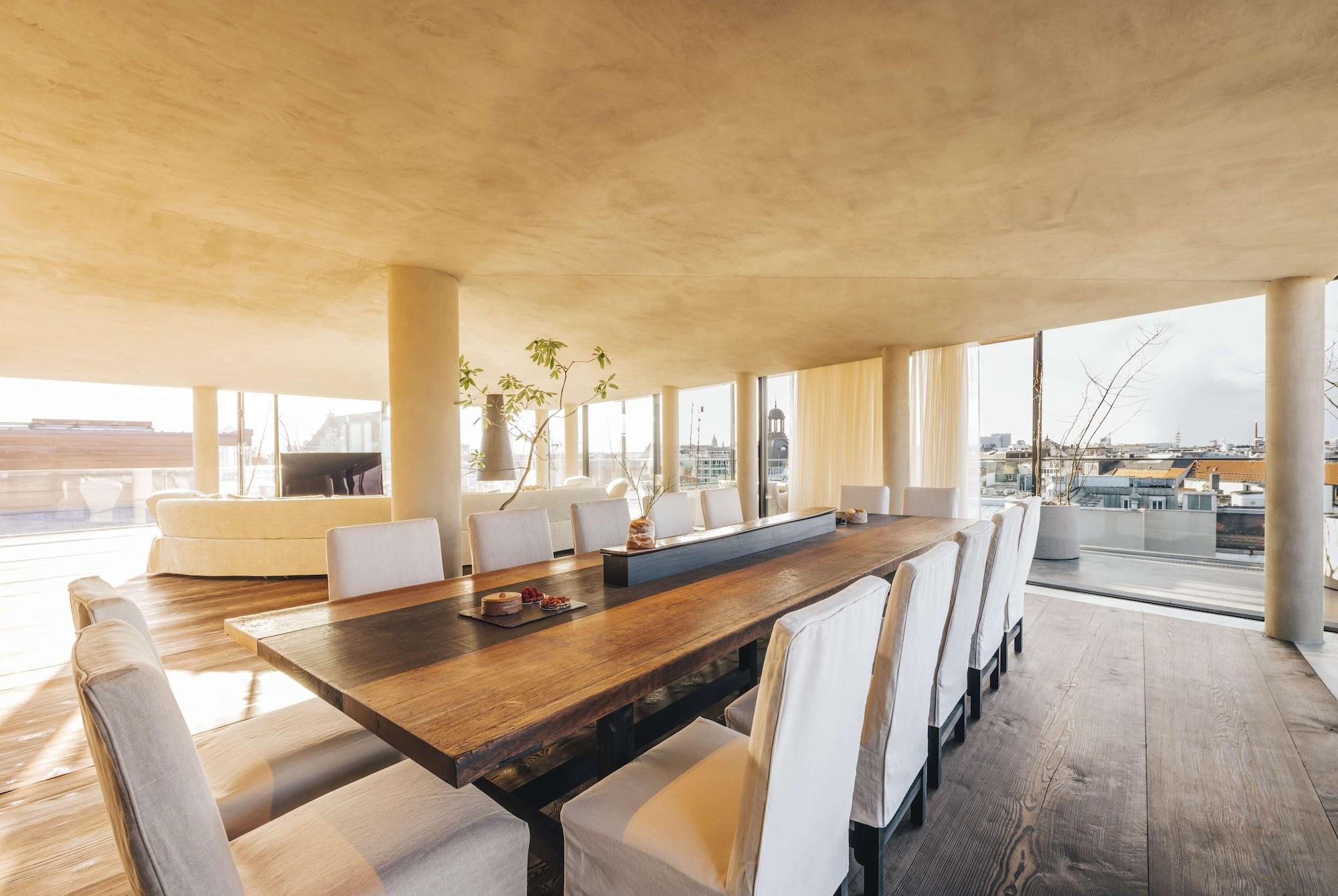 فندق بايريشر هوف ميونيخ المظهر الخارجي الصورة The dining room