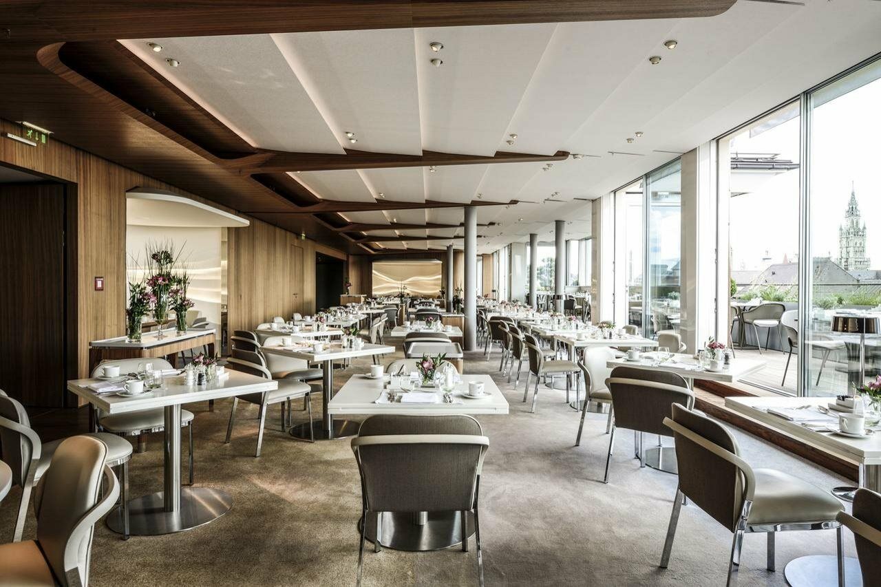 فندق بايريشر هوف ميونيخ المظهر الخارجي الصورة The restaurant
